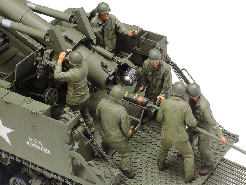 Tamiya 35351 1/35 U.S. Self Propelled 155mm Gun M40 Plastic Model Kit