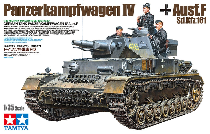 Tamiya 35374 1/35 German Tank Pz.Kpfw.IV Model Kit