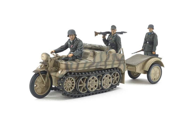 Tamiya 35377 1/35 German Sd.Kfz.2 Kettenkraftrad Mid Production Model Kit