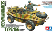 Tamiya 35393 1/35 German Schwimmwagen Type 166 (Wide Wheel Version) Model Kit