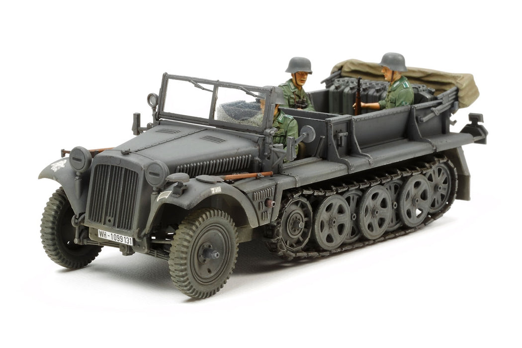 Tamiya 37016 1/35 German 1 Ton Half-Track Sd.Kfz. 10 Ausf. B Model Kit