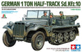 Tamiya 37016 1/35 German 1 Ton Half-Track Sd.Kfz. 10 Ausf. B Model Kit