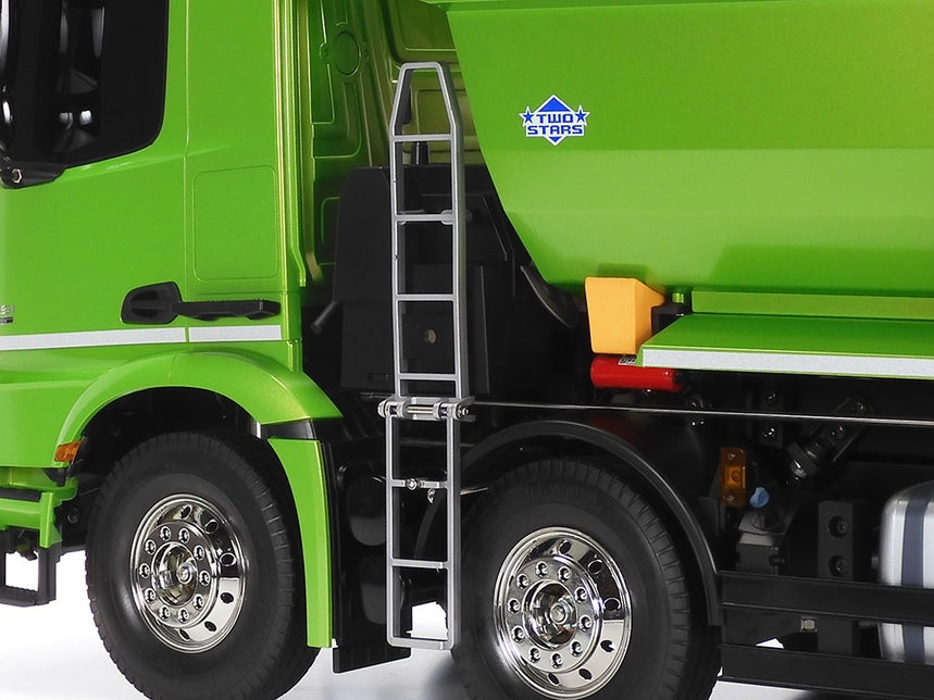 Tamiya 47523 1/14 Mercedes-Benz Arocs 4151 8x4 Tipper Truck RC Kit (Candy Green Edition)