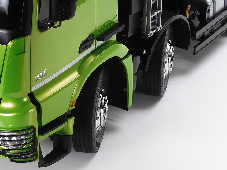 Tamiya 47523 1/14 Mercedes-Benz Arocs 4151 8x4 Tipper Truck RC Kit (Candy Green Edition)