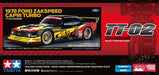 Tamiya 47526 1/10 1978 Ford Zakspeed Capri Turbo TT-02 RC Kit