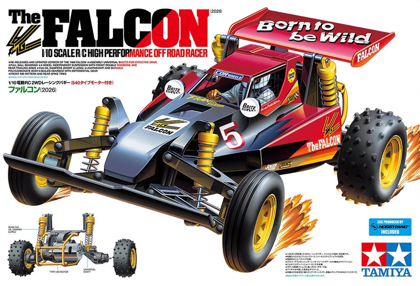Tamiya 47532 1/10 The Falcon 2WD RC Kit
