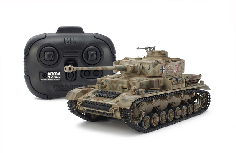 Tamiya 48218 1/35 German Panzerkampfwagen IV Ausf.J RC Model Tank Kit