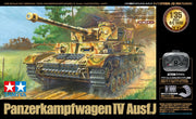 Tamiya 48218 1/35 German Panzerkampfwagen IV Ausf.J RC Model Tank Kit