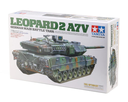 Tamiya 56047 1/16 German Leopard 2 A7V RC Model Tank Kit