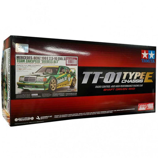 Tamiya 58638-60A 1/10 Mercedes 190E 2.5-16 Evo.II AWD On-Road Car TT-01E Kit