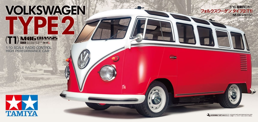 Tamiya 58668 1/10 Volkswagen Van Type 2 M-06 Kit