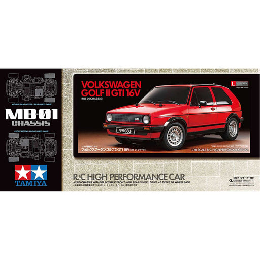 Tamiya 58748 1/10 RC Volkswagen Golf II GTI 16V 2WD BT-01 Kit