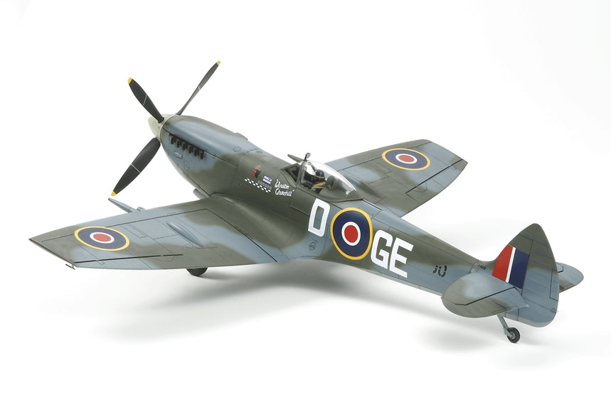 Tamiya 60321 1/32 Supermarine Spitfire Mk.XVIe Fighter Model Aircraft Kit
