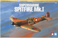 Tamiya 60748 1/72 Supermarine Spitfire MK. 1 Model Aircraft Kit