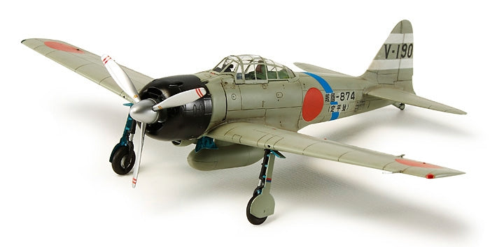Tamiya 60784 1/72 Mitsubishi A6M3 Zero Fighter Model 32 Hamp Model Aircraft Kit