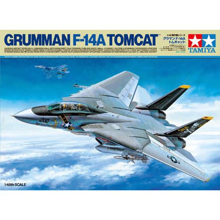 Tamiya 61114 1/48 Grumman F-14A Tomcat Fighter Model Aircraft Kit