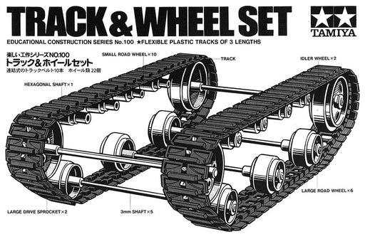 Tamiya 70100 Construction Series Track & Wheel Set