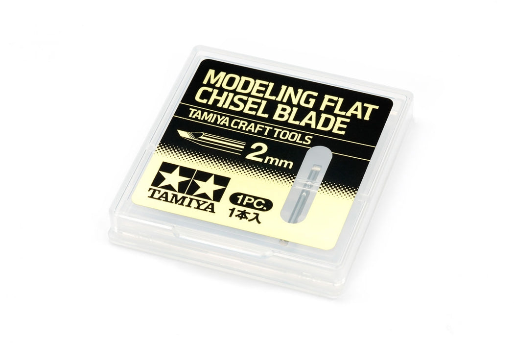 Tamiya 74143 2mm Modeling Flat Chisel Blade