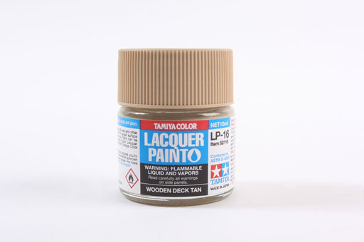 Tamiya 82116 LP-16 Mini Lacquer Paint 10ml - Wooden Deck Tan