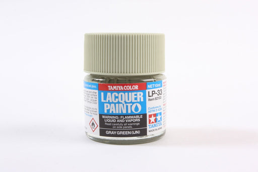 Tamiya 82133 LP-33 Mini Lacquer Paint 10ml - Gray Green IJN