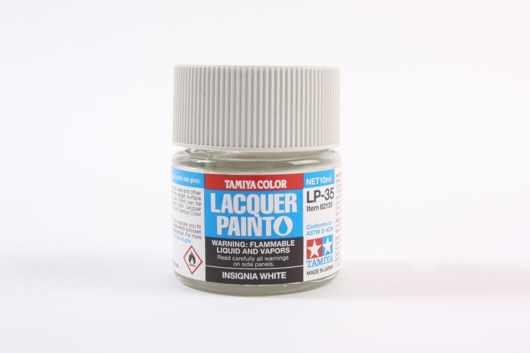 Tamiya 82135 LP-35 Mini Lacquer Paint 10ml - Insignia White