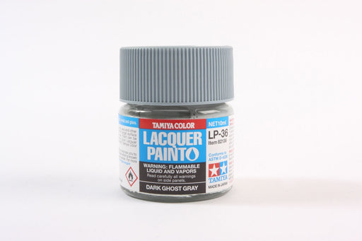 Tamiya 82136 LP-36 Mini Lacquer Paint 10ml - Dark Ghost Gray