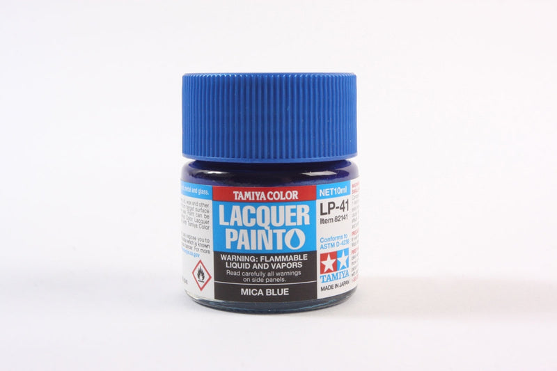 Tamiya 82141 LP-41 Mini Lacquer Paint 10ml - Mica Blue