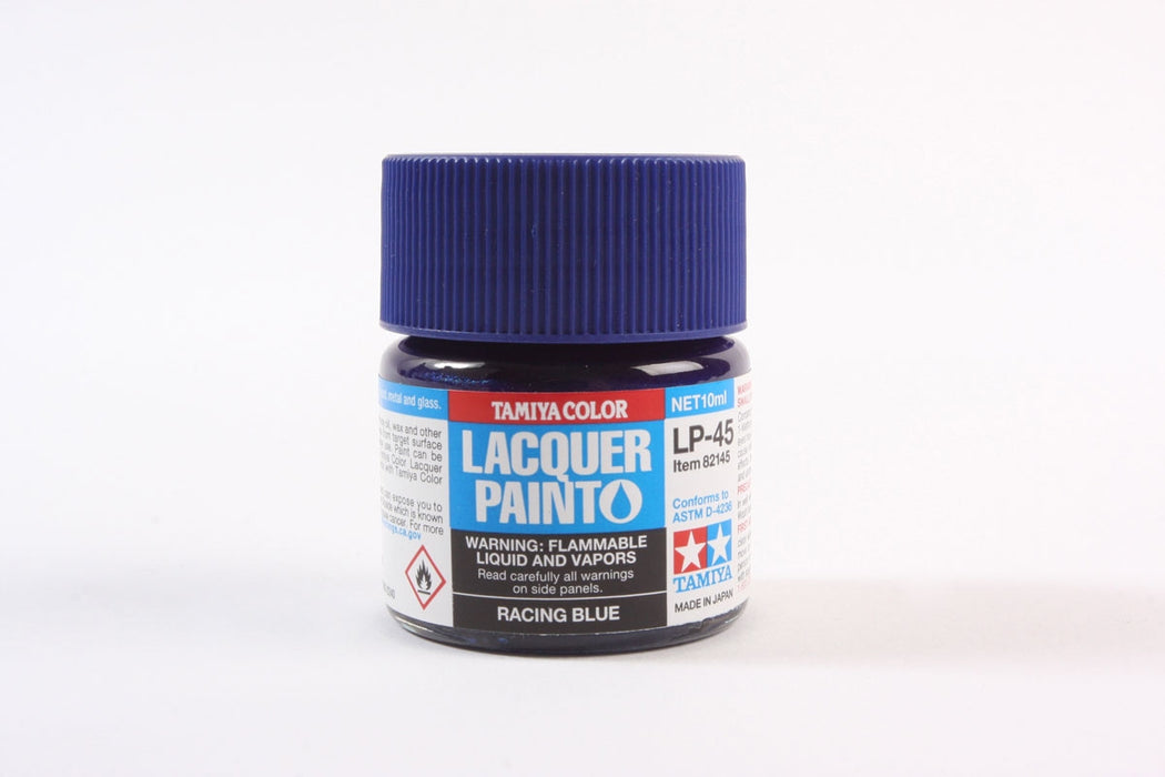 Tamiya 82145 LP-45 Mini Lacquer Paint 10ml - Racing Blue
