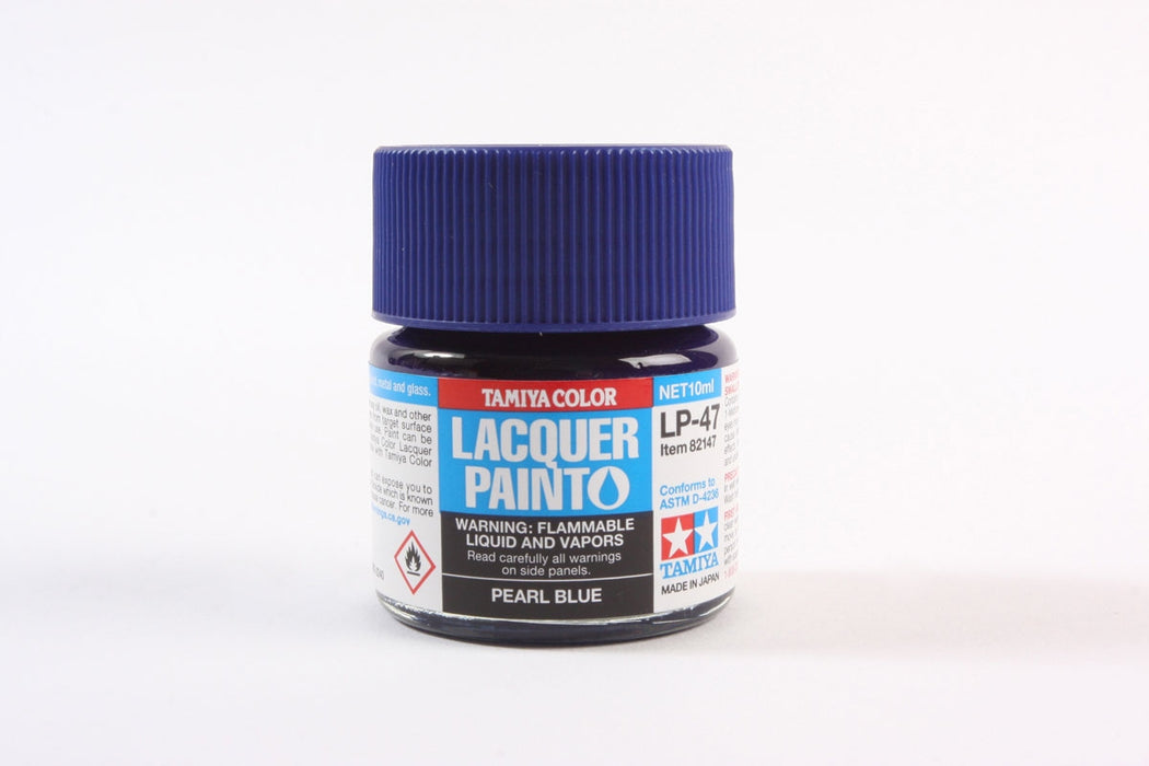 Tamiya 82147 LP-47 Mini Lacquer Paint 10ml - Pearl Blue