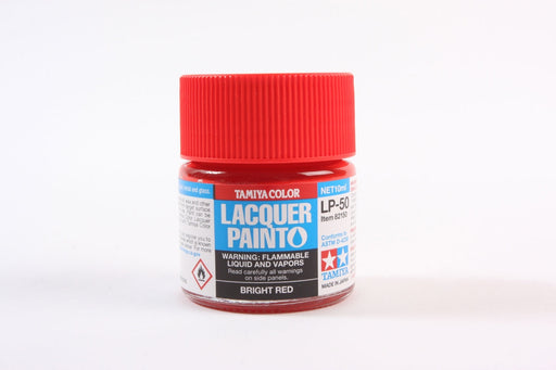Tamiya 82150 LP-50 Mini Lacquer Paint 10ml - Bright Red