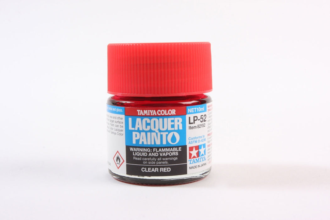 Tamiya 82152 LP-52 Mini Lacquer Paint 10ml - Clear Red