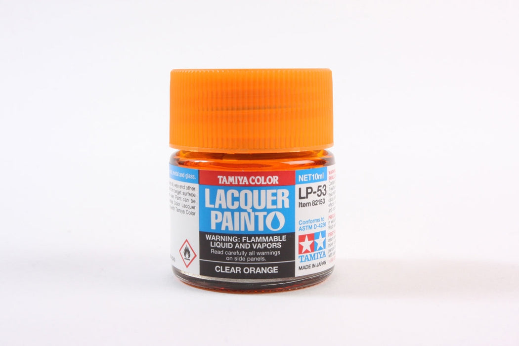 Tamiya 82153 LP-53 Mini Lacquer Paint 10ml - Clear Orange