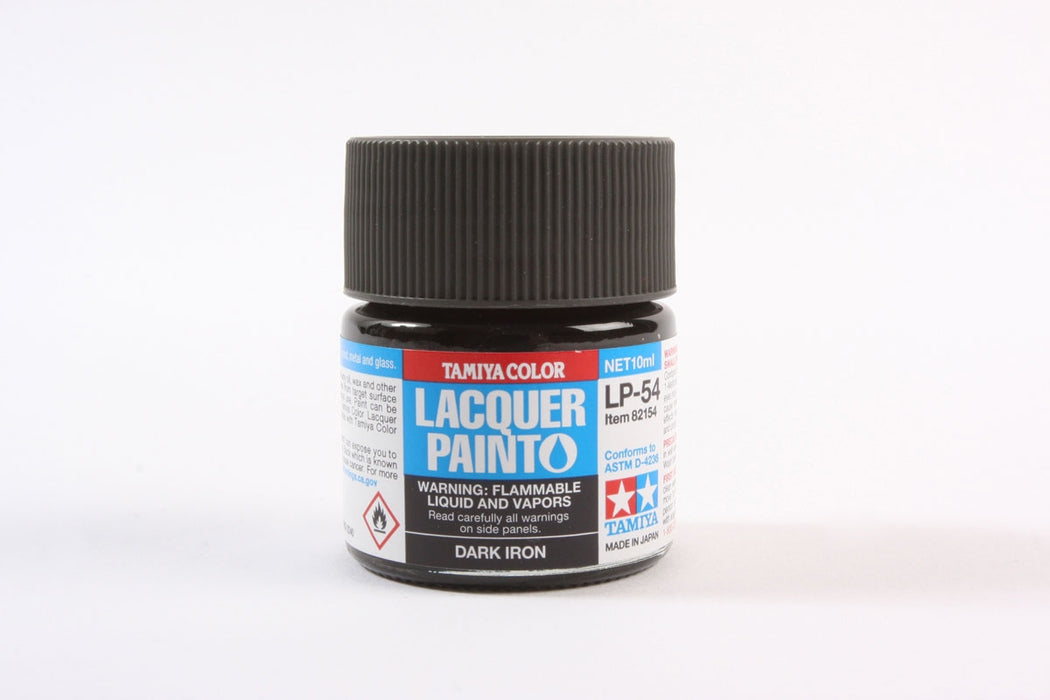 Tamiya 82154 LP-54 Mini Lacquer Paint 10ml - Dark Iron