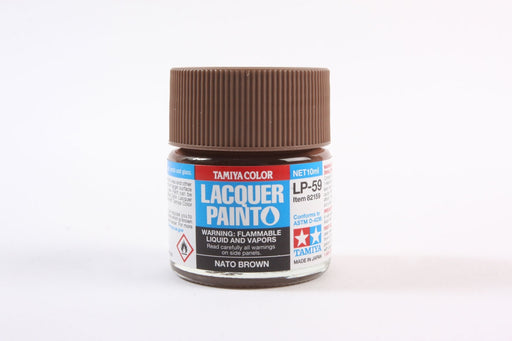 Tamiya 82159 LP-59 Mini Lacquer Paint 10ml - NATO Brown