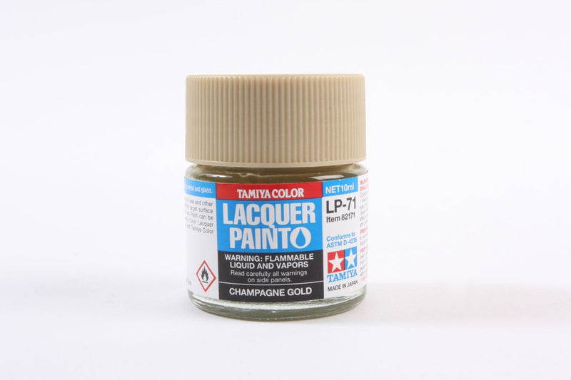 Tamiya 82171 LP-71 Mini Lacquer Paint 10ml - Champagne Gold