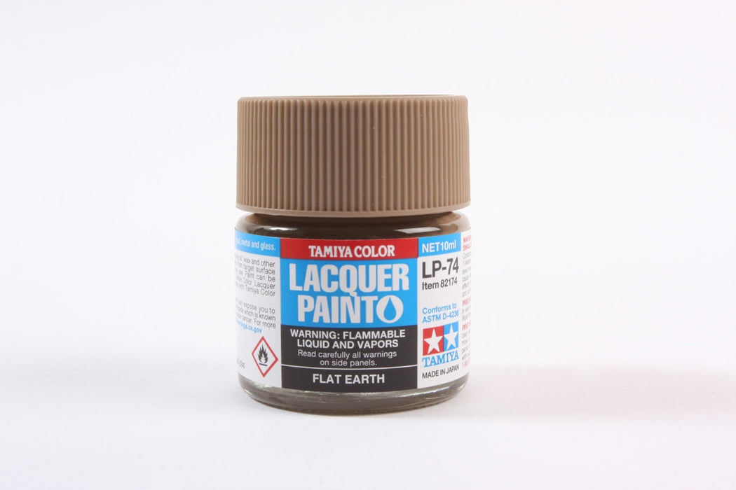 Tamiya 82174 LP-74 Mini Lacquer Paint 10ml - Flat Earth