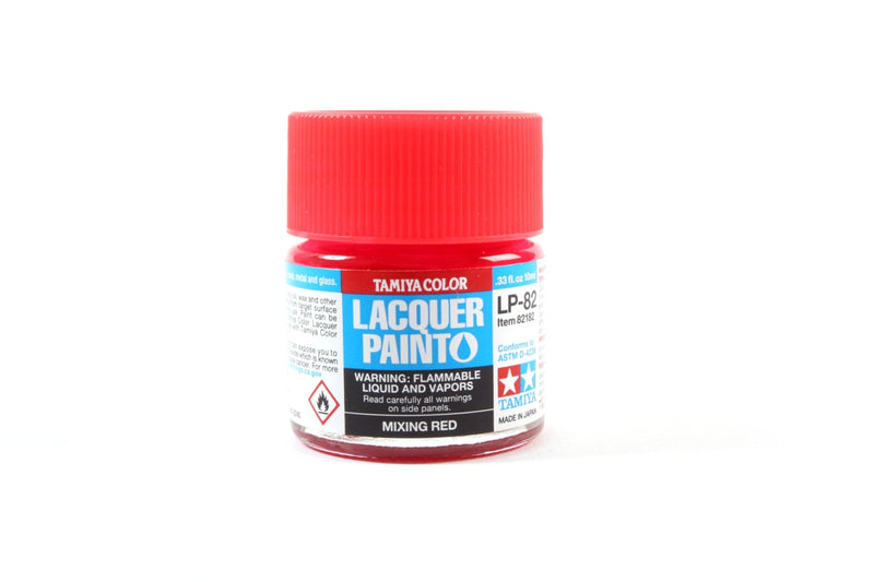 Tamiya 82182 LP-82 Mini Lacquer Paint 10ml - Mixing Red
