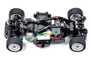 Tamiya 84136 1/10 Silver Alfa Romeo MiTo RTR 2WD On-Road TC Car (M-05)