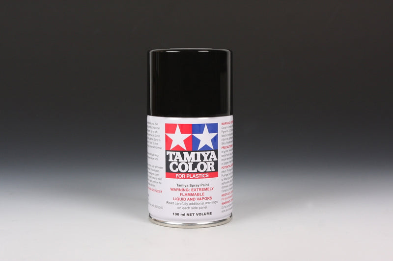 Tamiya 85014 TS-14 Black Lacquer Spray Paint 100ml