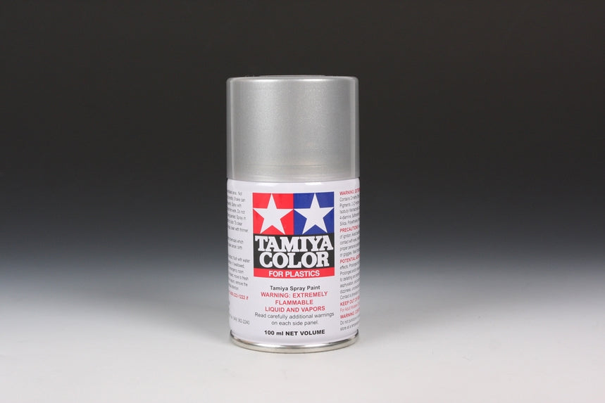 Tamiya 85076 TS-76 Mica Silver Lacquer Spray Paint 100ml
