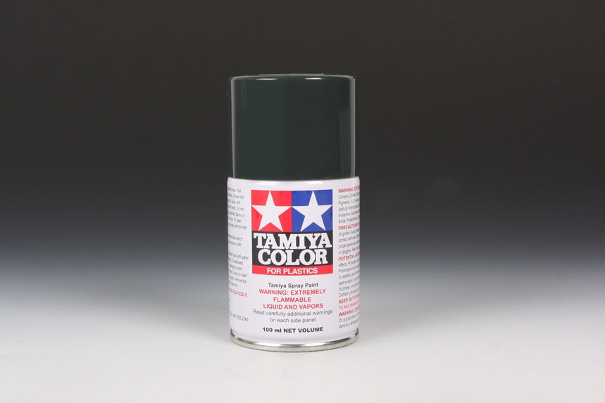 Tamiya 85082 TS-82 Black Rubber Lacquer Spray Paint 100ml