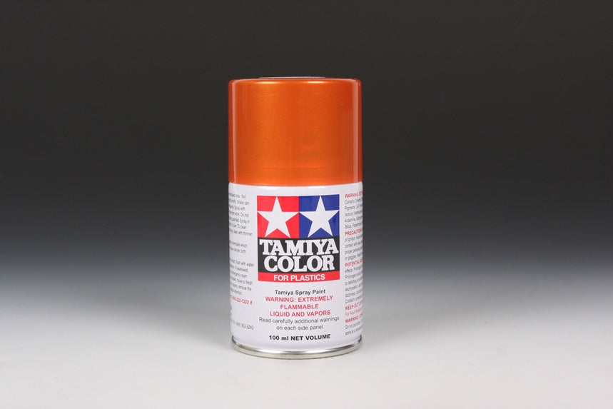 Tamiya 85092 TS-92 Metallic Orange Lacquer Spray Paint 100ml