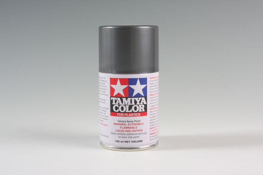 Tamiya 85100 TS-100 Bright Gun Metal Lacquer Spray Paint 100ml