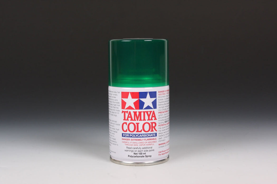 Tamiya 86044 PS-44 Polycarbonate Spray Paint 100ml Translucent Green (Must Ship Ground)