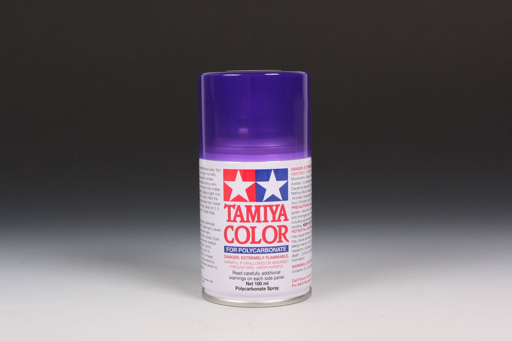 Tamiya 86045 PS-45 Polycarbonate Spray Paint 100ml Translucent Purple (Must Ship Ground)