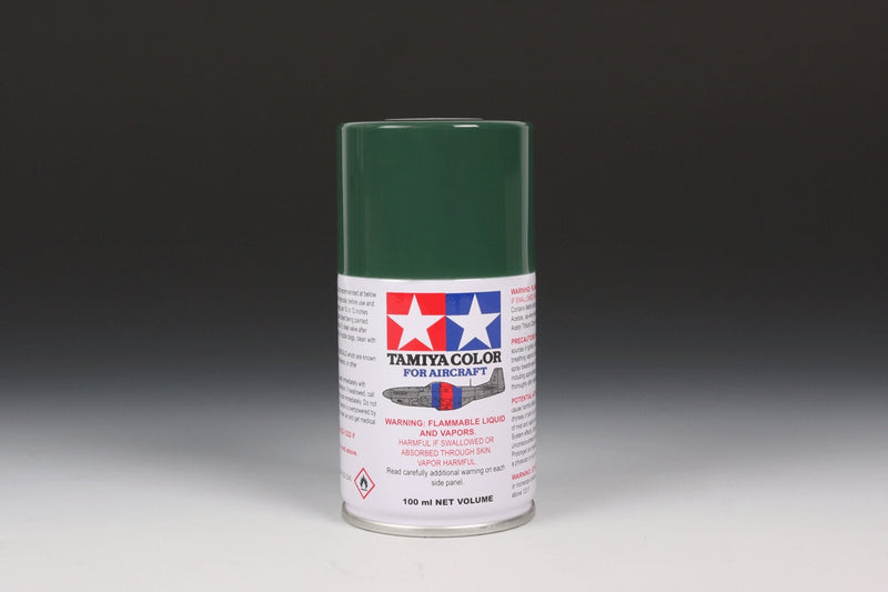 Tamiya 86517 AS-17 Dark Green (IJA) Lacquer Spray for Aircraft
