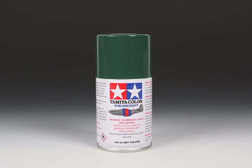 Tamiya 86517 AS-17 Dark Green (IJA) Lacquer Spray for Aircraft