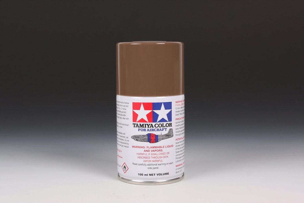 Tamiya 86522 AS-22 Dark Earth Lacquer Spray for Aircraft