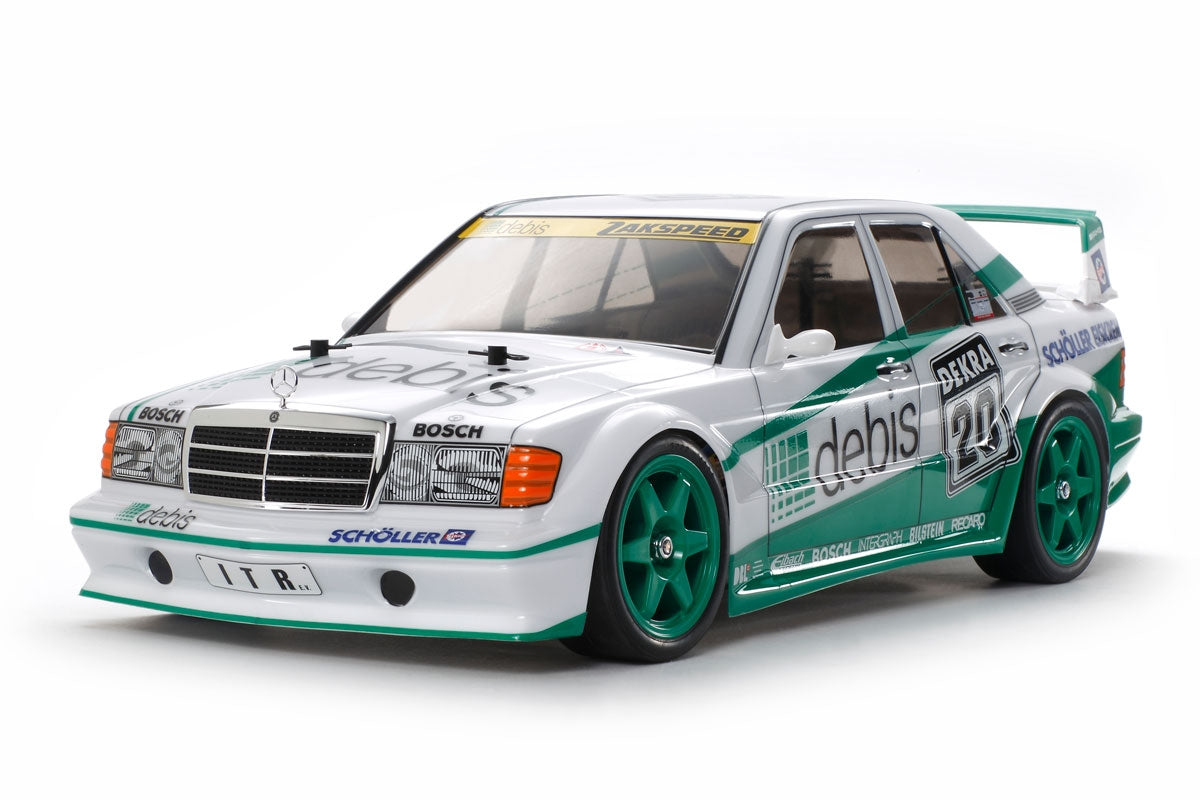 Tamiya タミヤ Mercedes 190E 2.5-16 EVO II Tamyia TT-01 Meredes-benz190 E 2.5-16 EVO.II — White Rose
