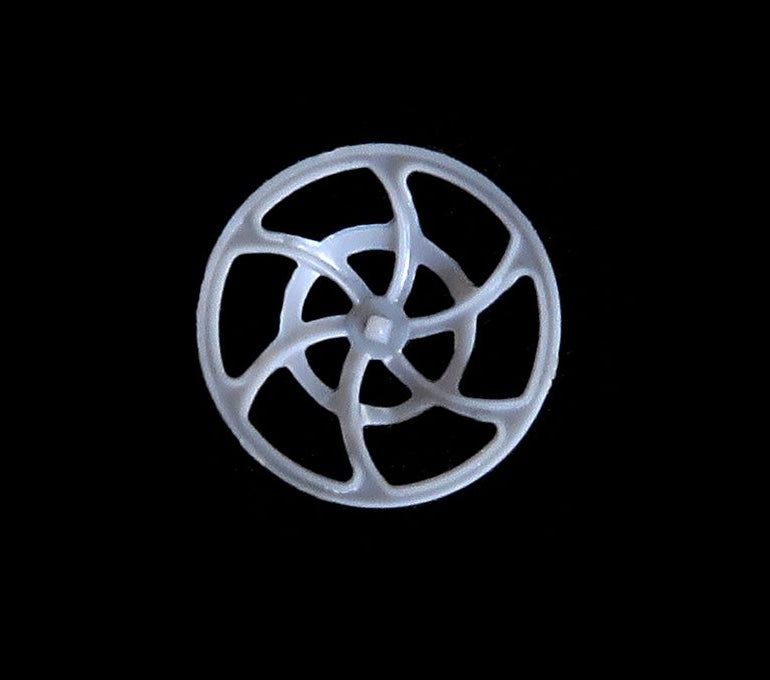 Tangent Scale Models 1051 HO Scale Equipco Brake Wheels (8 Pack)